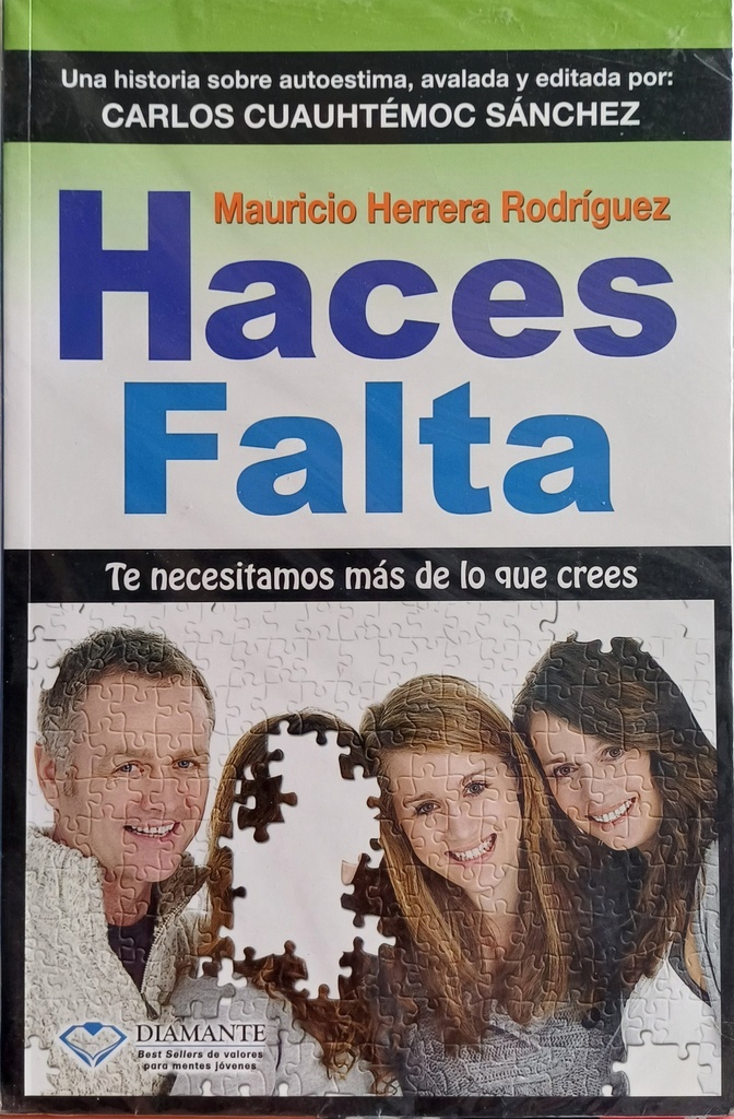 Haces falta, te necesitamos mas de lo que crees.