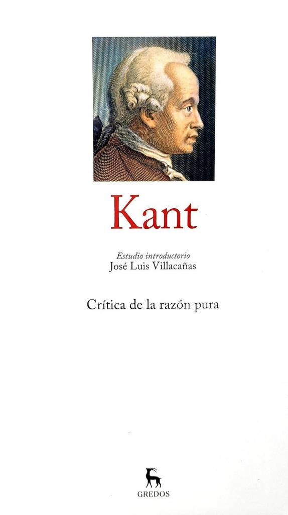 Kant, critica de la razon pura (pasta dura)
