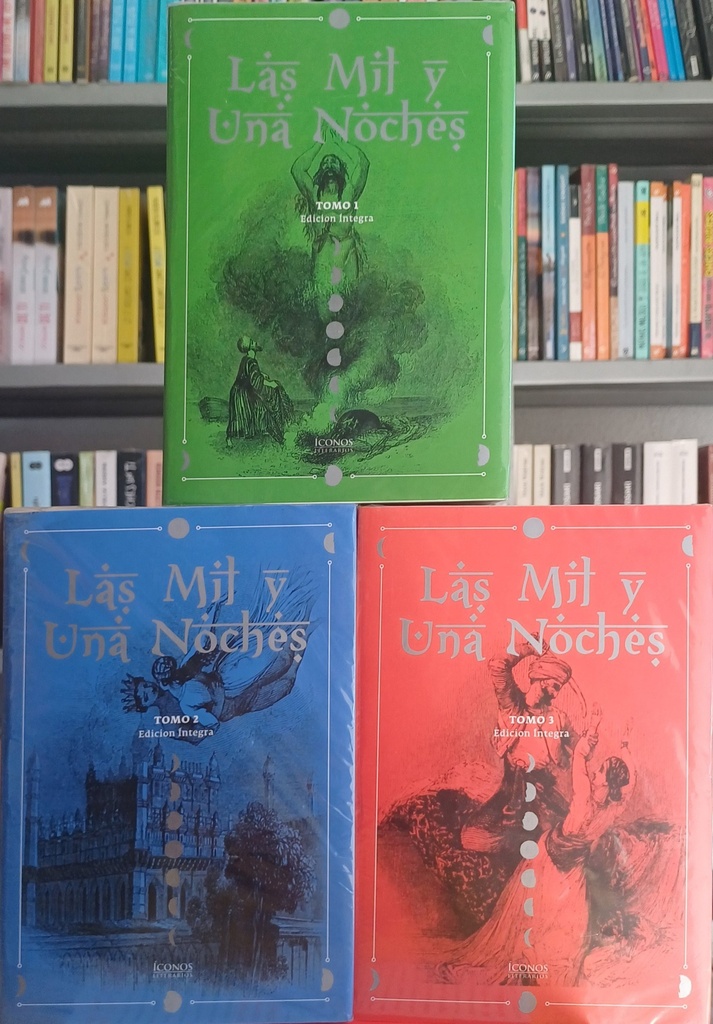 Las mil y una noches tomos 1,2,3 (tres libros)