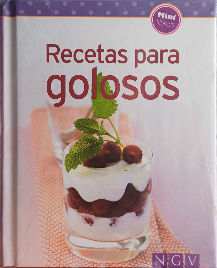 Recetas para golosos, mini libro