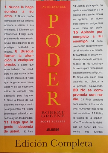 Las 48 leyes del poder (mediano)